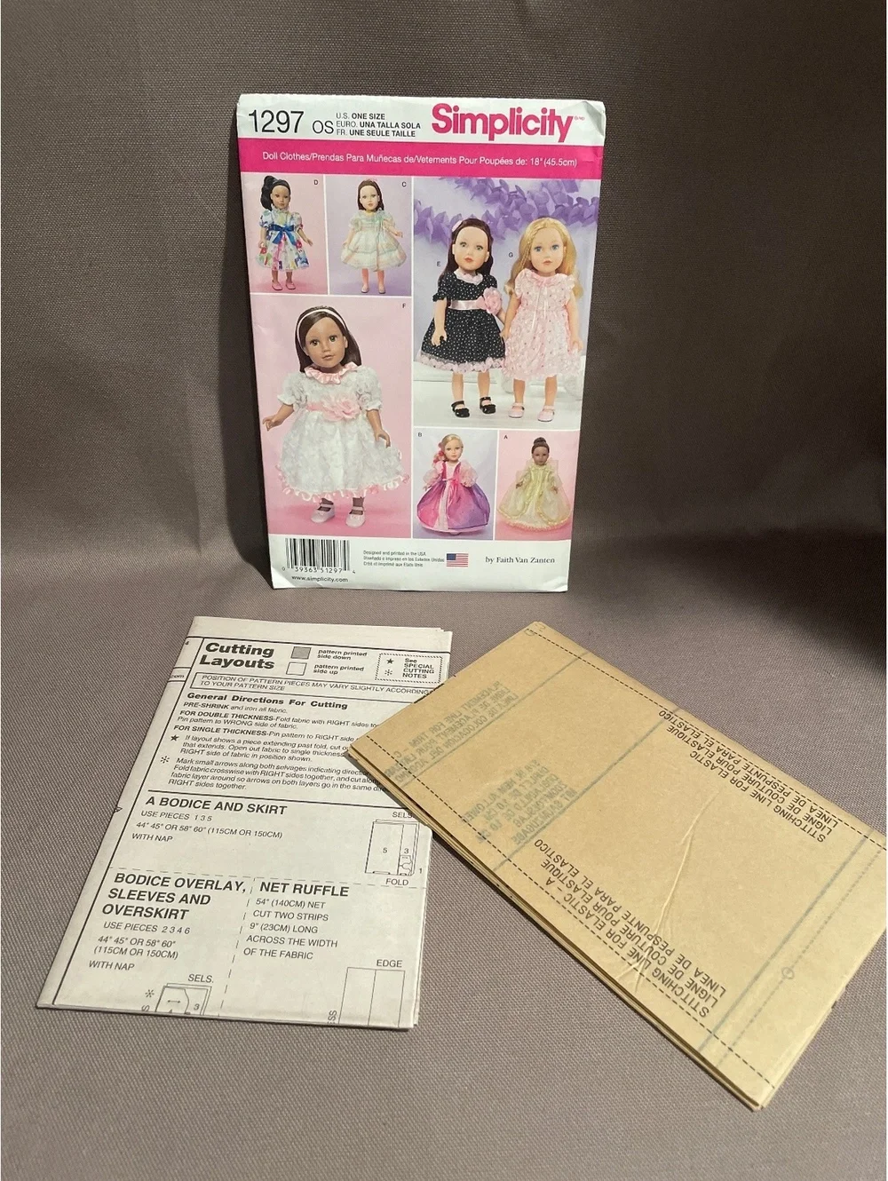 Simplicity 1297 sewing